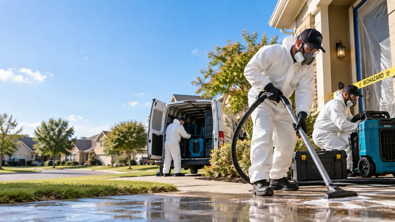 Biohazard Cleanup in New Baden, IL